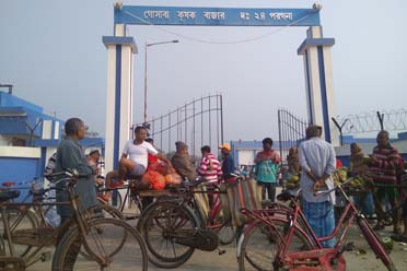 Entrance,Gosaba Krishak Bazar